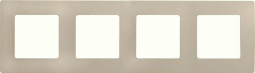 Рамка универсальная Legrand Etika 4-м. слоновая кость  картинка